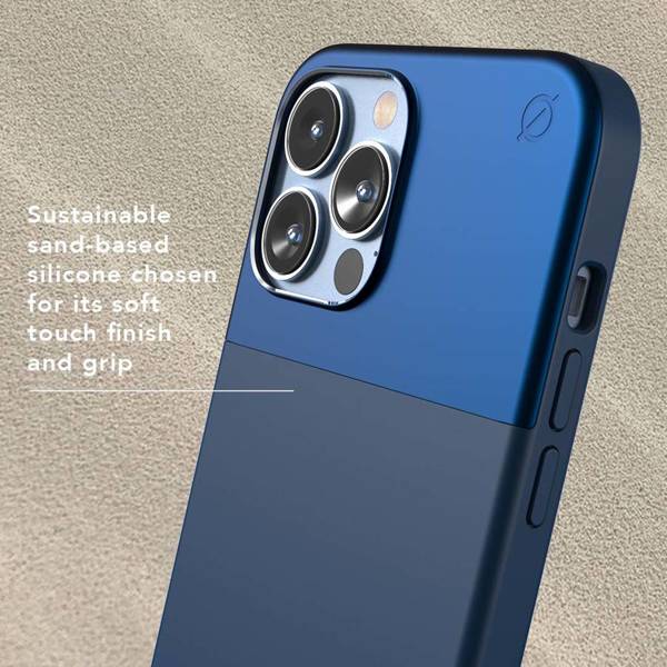 Husa Atom Studios Iphone 13 Stil/Sustenabil/Protectie - Albastru - 2 | YEO
